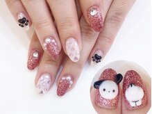 ネイルコレクション ピンク(Nail Collection Pink)/ジェル放題＋キャラ♪ポチャッコ