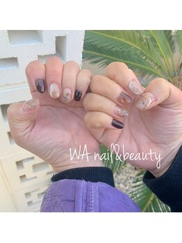 WA ネイル アンド ビューティー(WA nail & beauty)/ブラウンダルメシアン