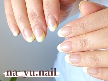 ナユネイル(na_yu.nail)/【ベーシック】フレンチ 9/9