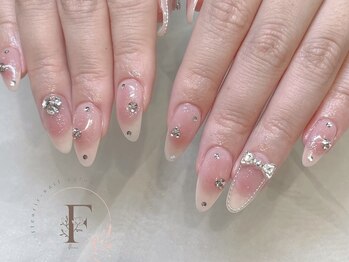 フルゥ エビス(fl EBISU.)/チーク/ワンホン/リボンネイル