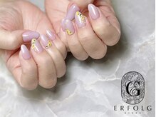 エアフォルク 銀座(ERFOLG)/押し花ネイル♪