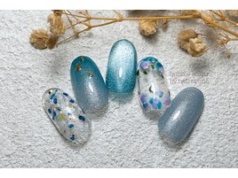 あじさいネイル