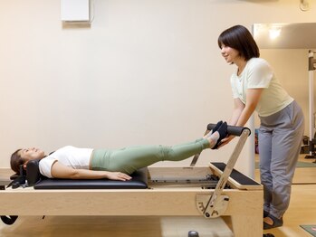 ナウフィット 大阪(Now-fit)の写真/本格的なピラティス×パーソナルだからこそ初心者の方にも◎運動不足解消~ダイエットまでサポート♪