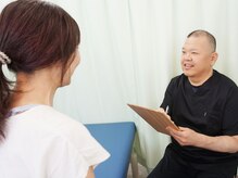 金山たま整体院/カウンセリング風景