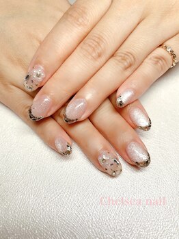 チェルシーネイル(Chelsea nail)/ガラスフレンチ