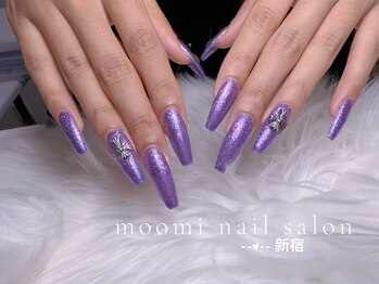 ムーミー 新宿(Moomi)/紫ネイル
