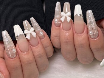 エムジュエリー 五反野店(M JEWELRY)/チェックネイル