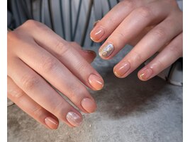 きれいめオフィスネイル