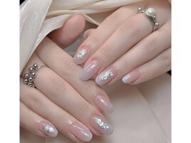 つるん系ネイル