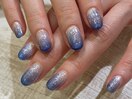 ラメグラデーション