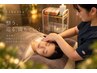 【眼精疲労・目の重さに】美容鍼×小顔矯正×ヘッドスパ 60分¥5980