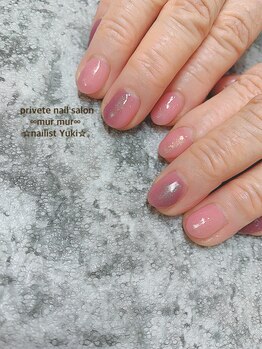 プライベート ネイルサロン マーマ(murmur)/縦グラデーションネイル