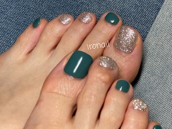 イロ ネイルサロン(iro)/FOOTワンカラーネイル