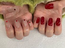 ブランシュ(BLANCHE)/バレンタインネイル