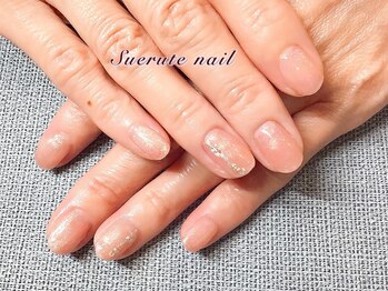 春色ワンカラーネイル ¥7000