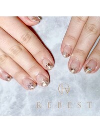 ラメグラデーション