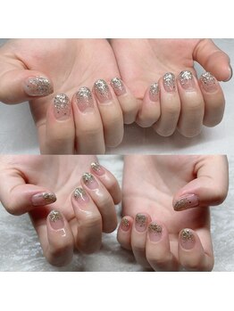 ラメグラデーション♪