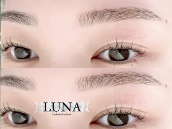 ルナ(LUNA)の写真/自然に馴染む抜け感眉毛が人気♪アイブロウワックス+描き方のレクチャーでコンプレックスを魅力に。