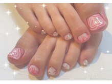 ネイルアンドまつげエクステ専門店 ナチュラル/フット画像持込９０分コース