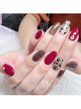 ミイベル(Mi BeLL)/ヒョウ柄ネイル