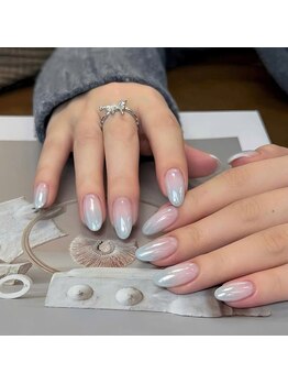 ヘブン ネイル 鶯谷(HEAVEN Nail)/上品で優しいデザイン