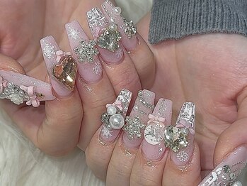 クリスマスネイル