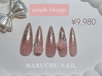マルチューネイル 池袋(MARUCHU NAIL)/定額シンプルアートコース