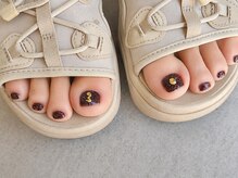 ネイルビジョルノ つくばみどりの店(Nail Begiorno)/フットアート　シンプルネイル