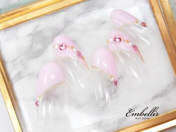 アンベリール 横浜店(Embellir)/(863)ラインパーツネイル