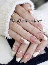 ベターミー(BETTER ME)/イレギュラーフレンチネイル