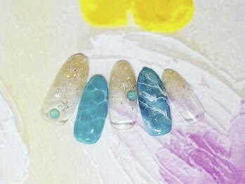 ネイルライフ(NailLife)/マリンネイル