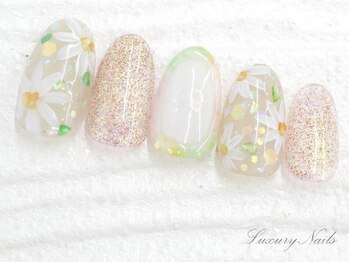 ラグジュアリー ネイルズ(Luxury Nails)/フラッシュ◇フラワーNail