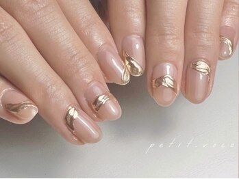 自爪育成ネイルアート