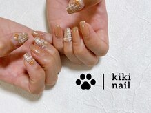 キキネイル 二子玉川(kikinail)/チェック柄/秋ネイル