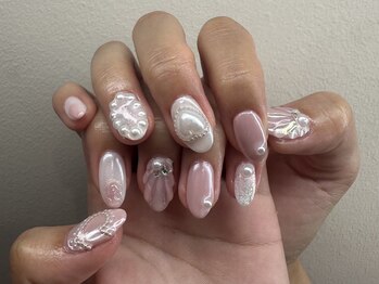 ジュイール ネイル 千葉店(Jouir nail)/ぷっくりマーメイド