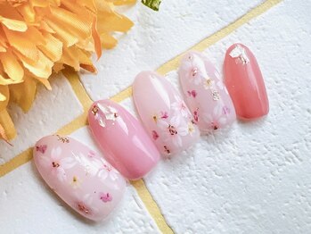 桜ネイル♪