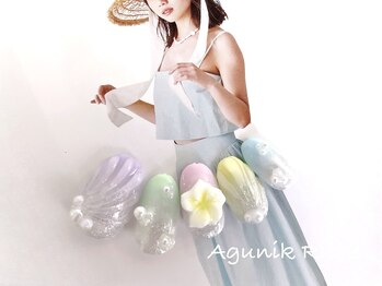 アグニークリッシェ(Agunik Riche)/【プルメリアネイル】