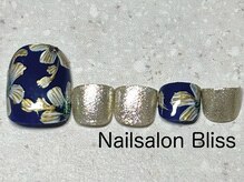 ネイルサロンブリス(nail salon Bliss)/定額FOOTシンプルアート￥5720