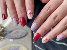 ribbon × dot.