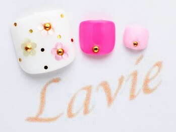 ラヴィネイル 京都駅前店 クレア(La Vie Nail claire)/オフ込定額フットジェル