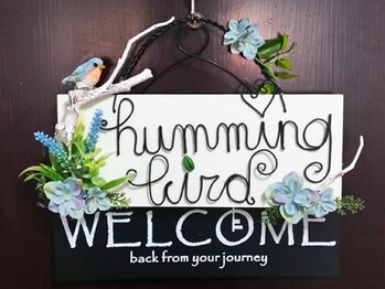 ハミングバード/ハミングバードの看板