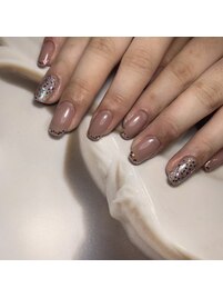 ～個性派シンプルネイル～