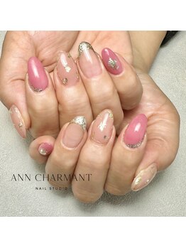 アンシャルマンネイルスタジオ(Ann charmant nail studio)/セレクトアートコース¥6,800～