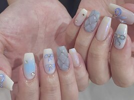 量産型キルティングネイル