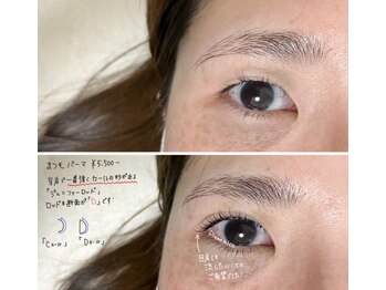 プルームミコ(Plume mico)/まつ毛パーマ~カールタイプ~