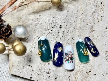 テテネイル(tete.nail)/柊木とクリスマス飾りを楽しむ夜