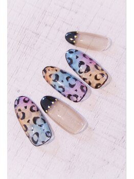 ラルネイル 大宮(Lull. nail)/＊カラフル＊レオパード＊