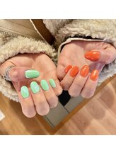 ビューティーフロア ビビット サロンアンドスクール(BEAUTYFLOOR vivid salon&school)/パステル×ネオン★