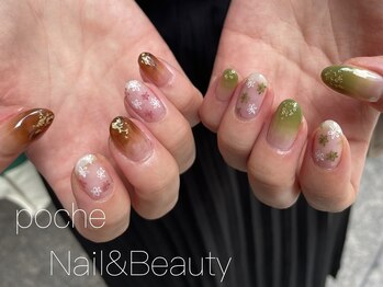 ア―ジュポシェフリル 天神西通り店(age poche Frill)/フラワーネイル