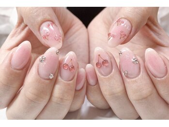 ミナミネイル(MINAMI NAIL)/チーク×さくらんぼ